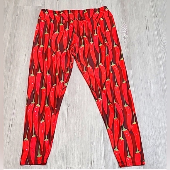 NWT | My Lala Leggings in Chili | Yoga Band Premium | Curvy (14-18) | 0028 - Picture 1 of 3